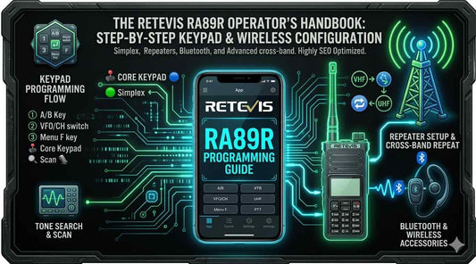 Retevis RT89R Manual Programming Guide