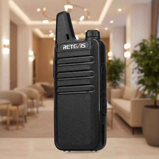 Retevis H777H GMRS License Free 16 Ch. UHF Small Business Two Way Radio Walkie Talkie