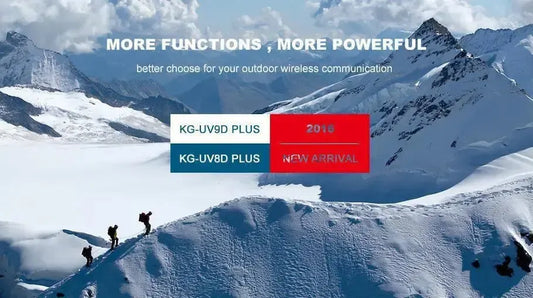 Wouxun 2016 ’Plus’ Models - KG-UV8D / KG-UV9D