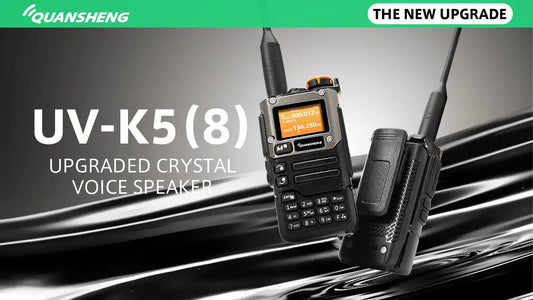 Unleashing the Power of Communication: Introducing the Quansheng UV-K5(8) / UV-K6 Dual-Band Two-Way Radio