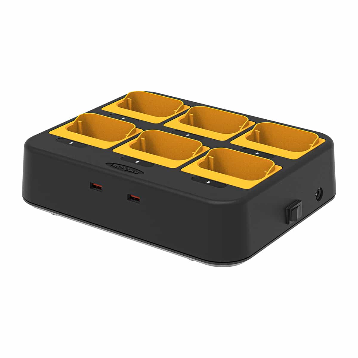 Retevis RTC48P 6-Unit Multi-Unit Charger for RB48, RB648 & RB48Plus Radios
