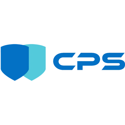 Blue CPS logo.