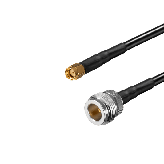 RBT LMR 200-Series Coaxial Cable - N Female - RP-SMA Male