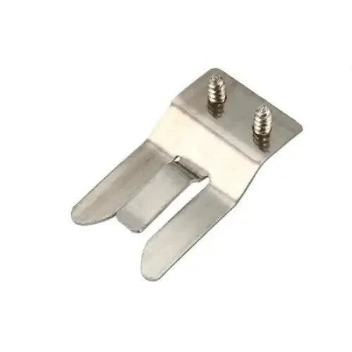 Metal sewing machine binder foot.