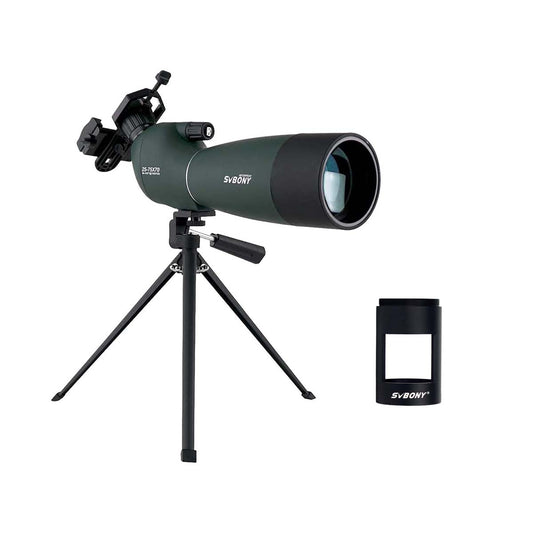 Svbony SV28 25-75x70 Spotting Scope Kit (with Phone Adapter)