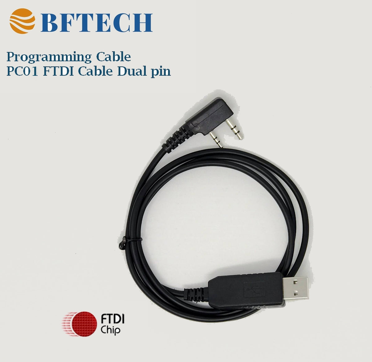 BF-TECH CA FTDI PC01 Genuine USB Programming Cable (K1 2-Pin)