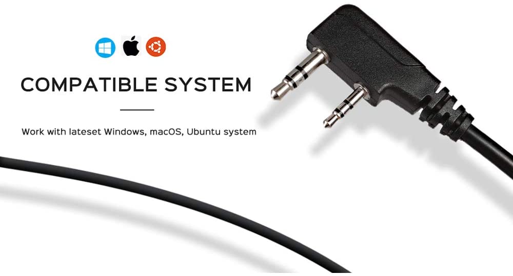 BF-TECH CA FTDI PC01 Genuine USB Programming Cable (K1 2-Pin)