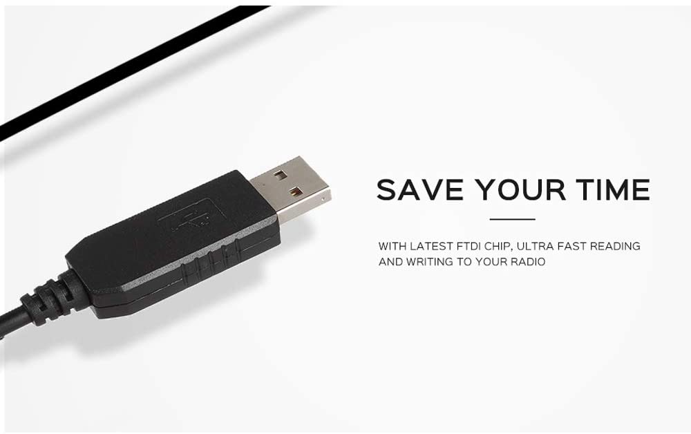 BF-TECH CA FTDI PC01 Genuine USB Programming Cable (K1 2-Pin)