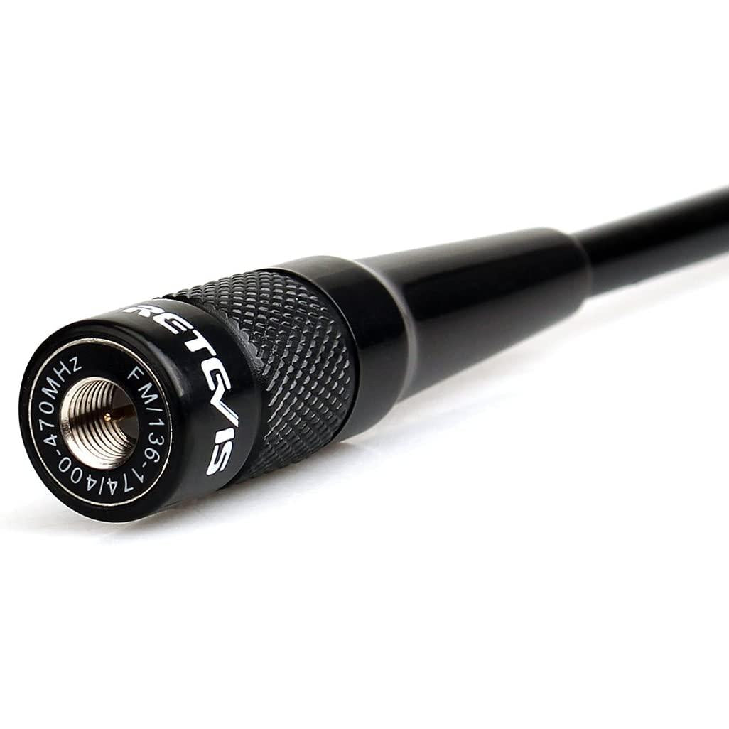 Handheld Amateur Radio Antenna 14.8" Dual Band Whip (SMA-Male)