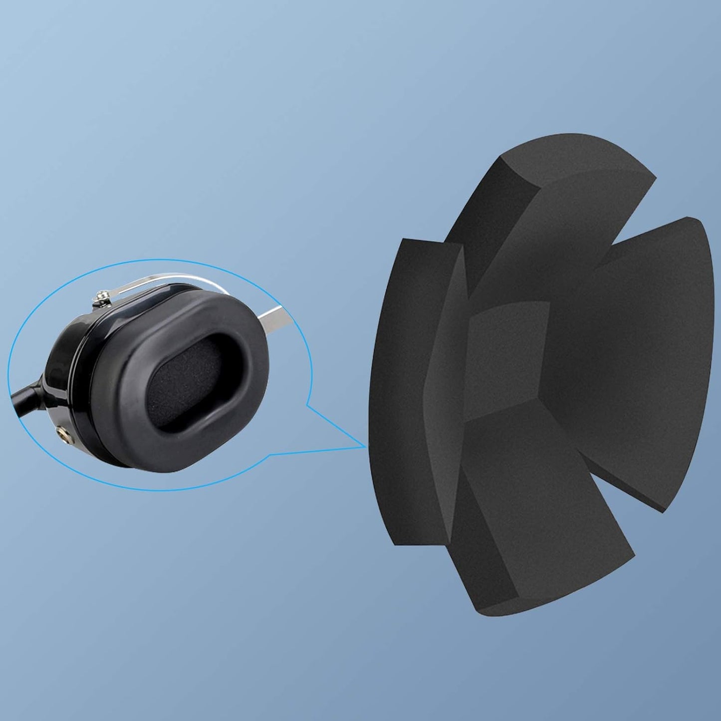 Retevis EHK005 Noise-Canceling Headset (K1 Plug)