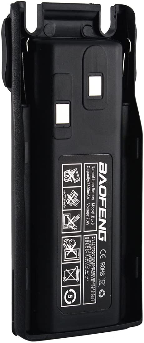 BF-TECH CA BL-8 2800mAh 7.4V Li-ion Replacement Battery for UV-82 Series