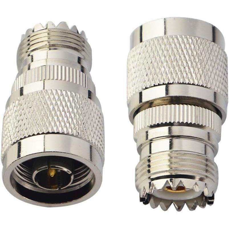 Type N-Male to SO-239 (UHF-Female) Coax Adapter