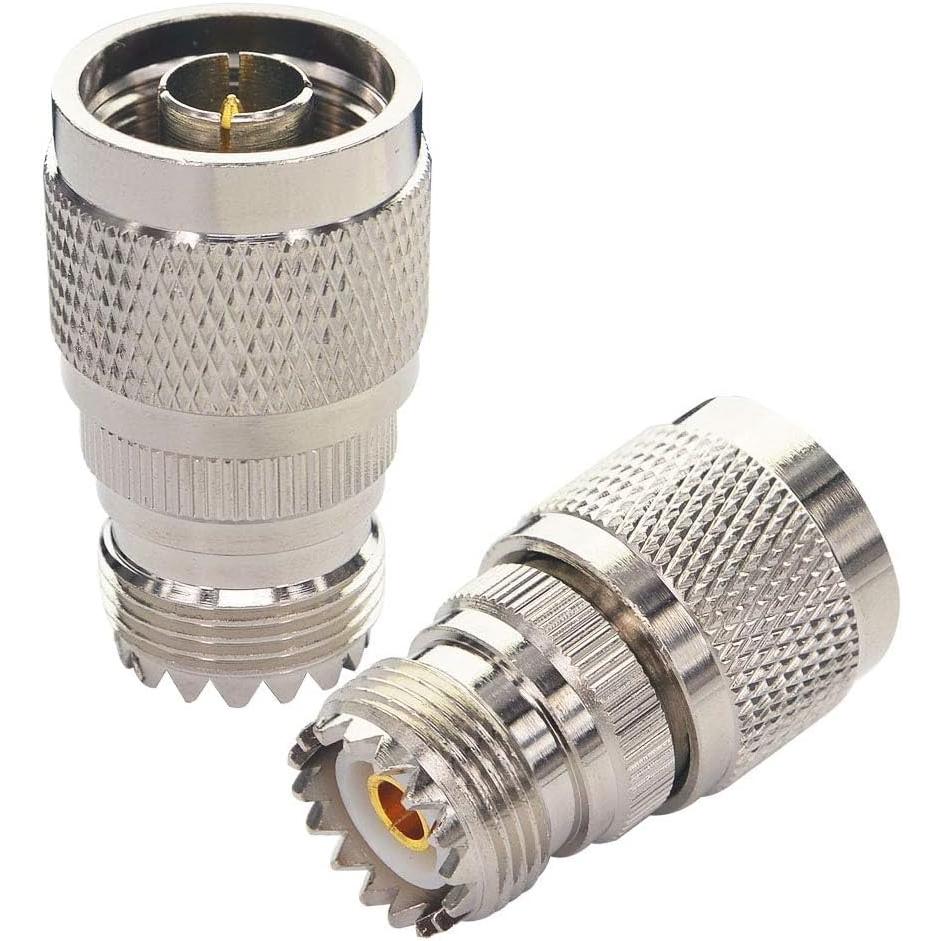 Type N-Male to SO-239 (UHF-Female) Coax Adapter