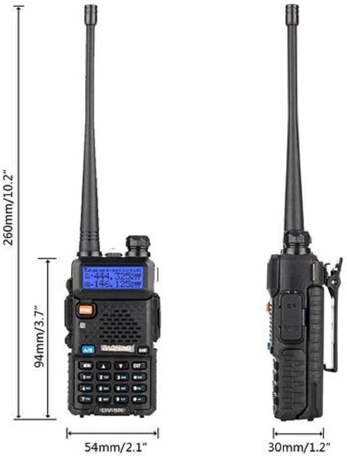 BF-TECH CA UV-5R 5W Dual-Band Amateur Ham Radio