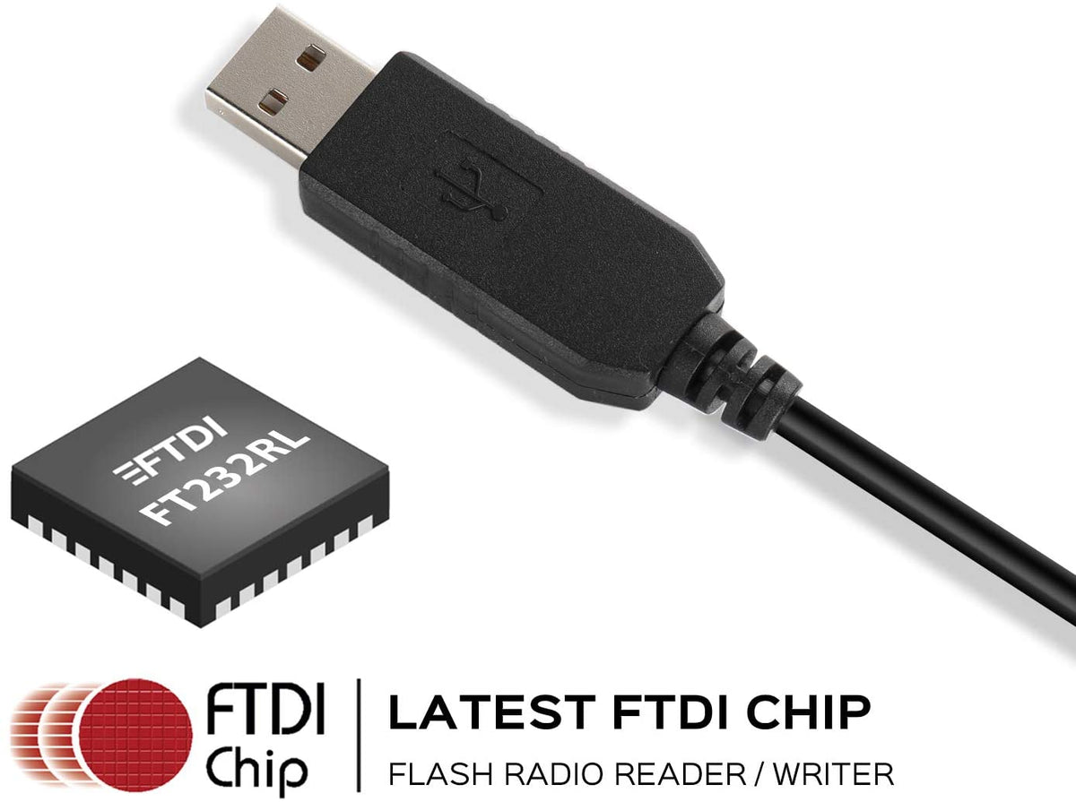 BF-TECH CA FTDI PC01 Genuine USB Programming Cable (K1 2-Pin)