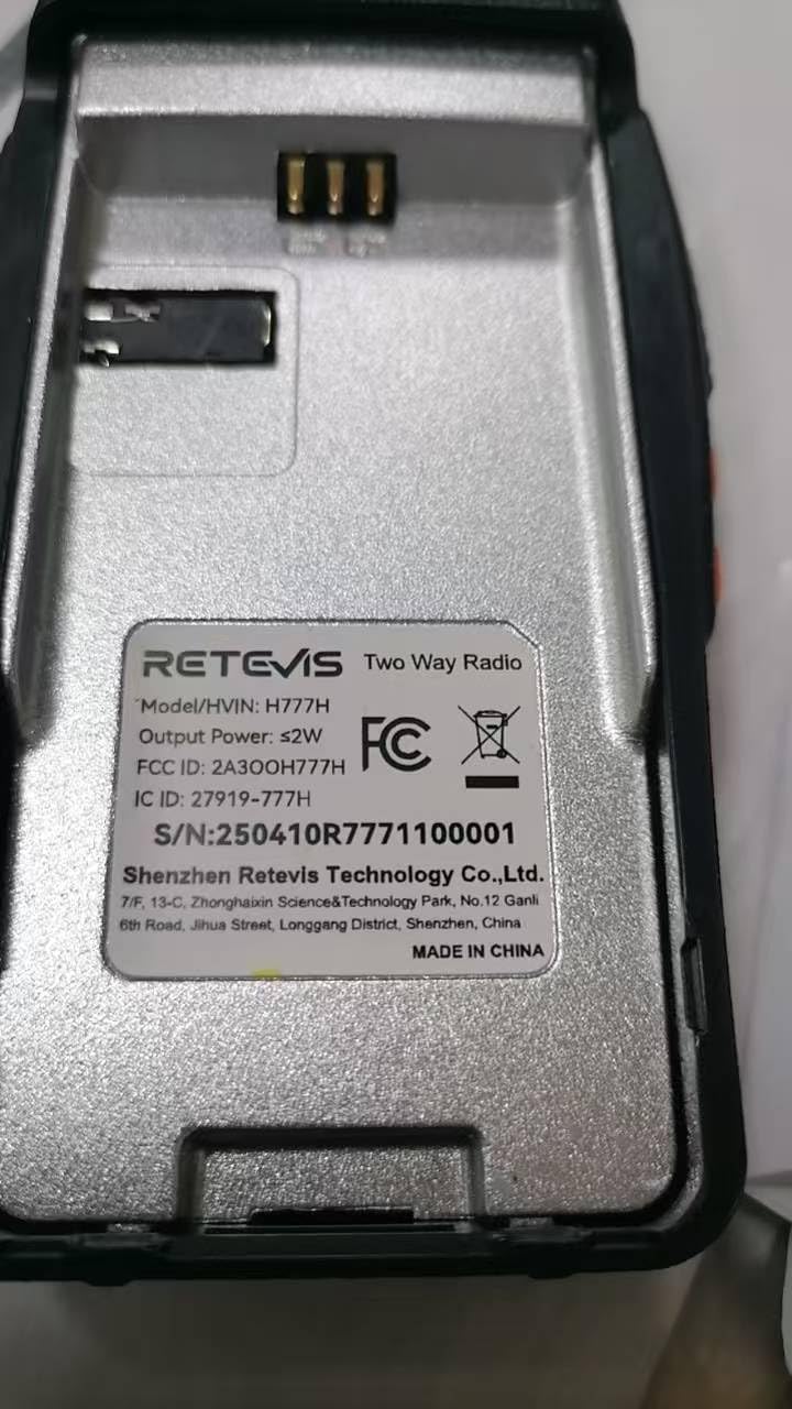 Retevis H777H 6-Radio Canadian GMRS License-Free Fleet Bundle with 6-Way Gang Charger