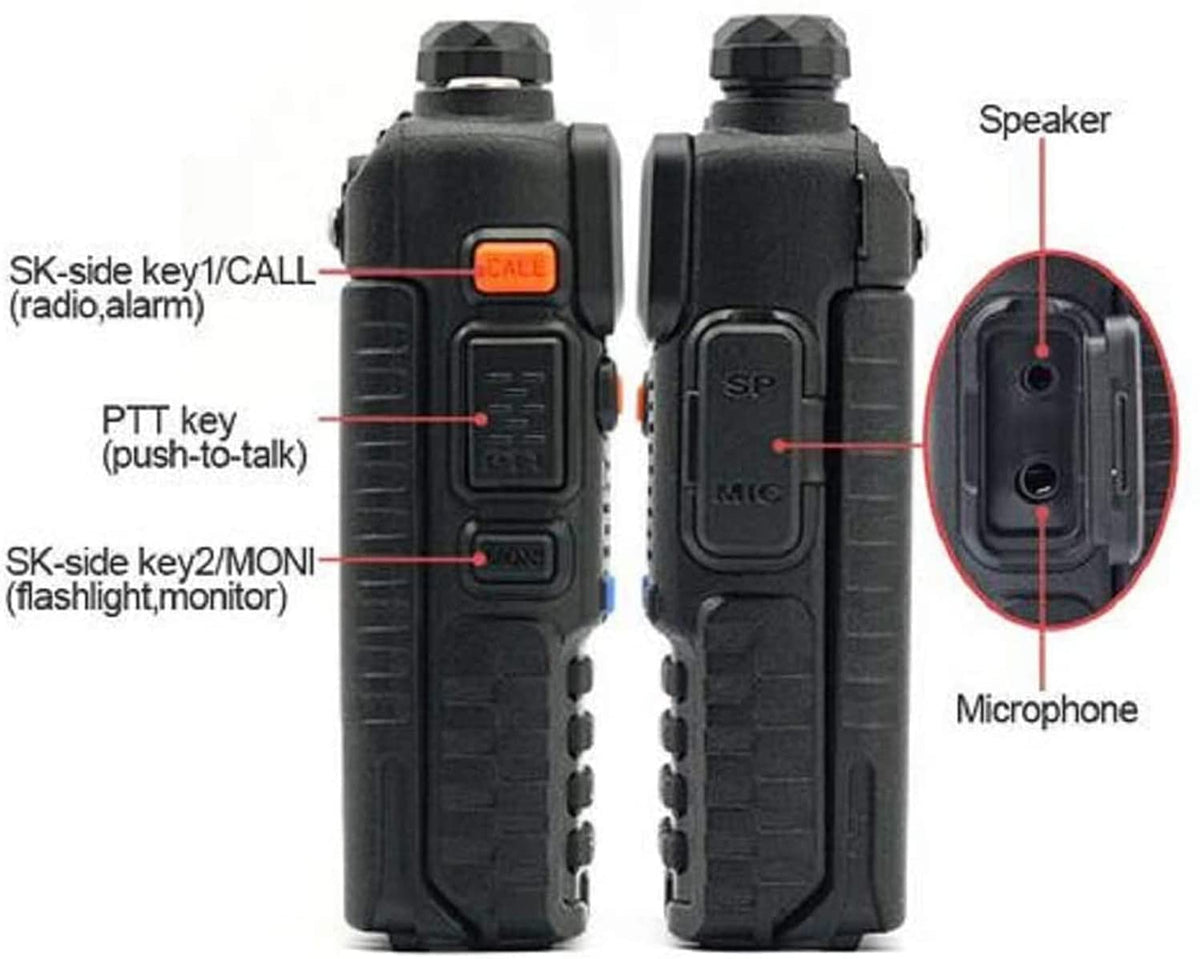 BF-TECH CA UV-5R 5W Dual-Band Amateur Ham Radio