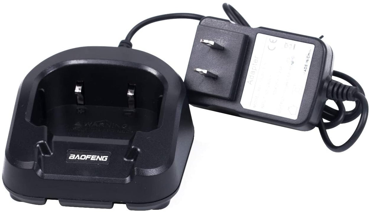 BF-TECH CA Desktop Rapid Drop-In Charger with AC Adapter for UV-82 Series & BL-8 Batteries