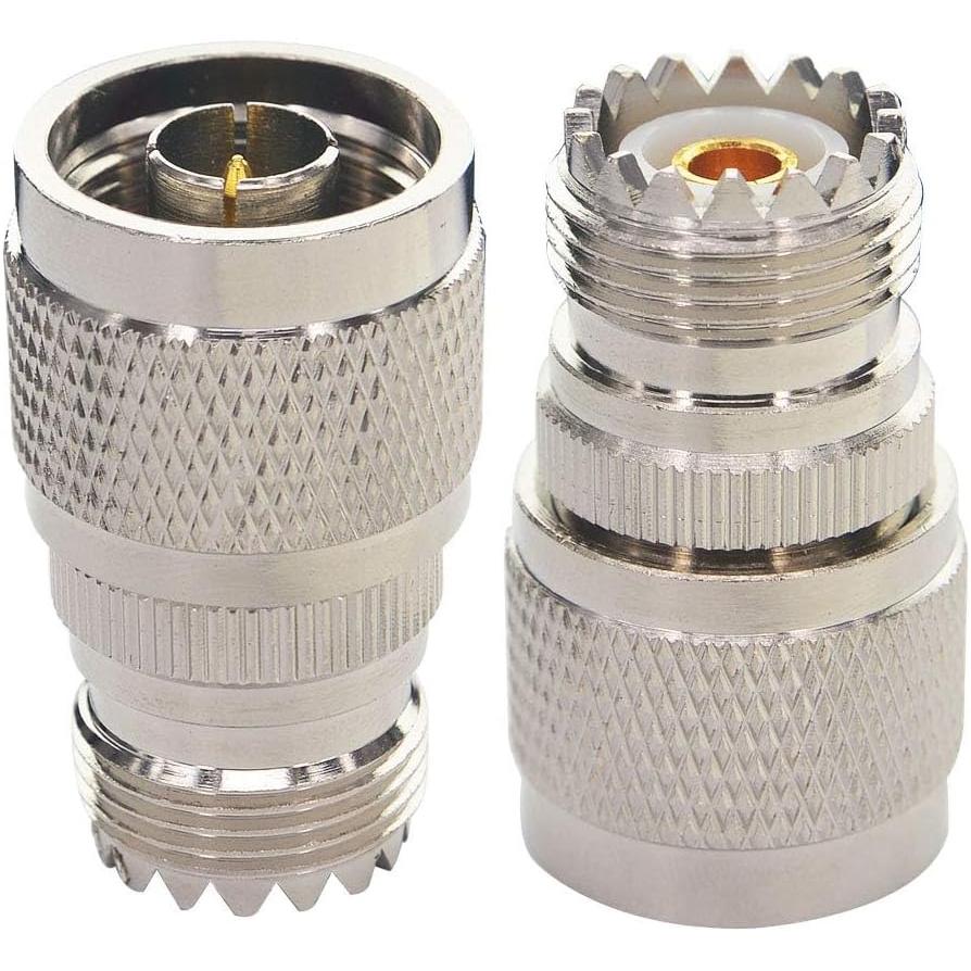 Type N-Male to SO-239 (UHF-Female) Coax Adapter