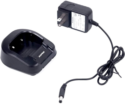BF-TECH CA Desktop Rapid Drop-In Charger with AC Adapter for UV-82 Series & BL-8 Batteries