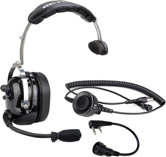 Retevis EHK005 Noise-Canceling Headset (K1 Plug)