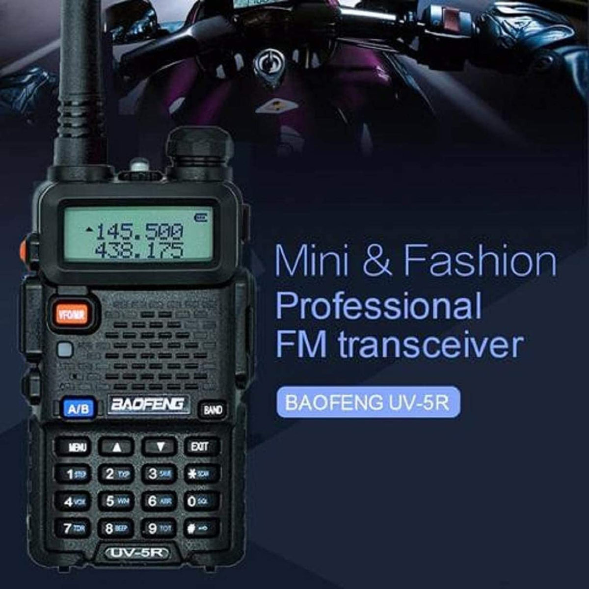 BF-TECH CA UV-5R 5W Dual-Band Amateur Ham Radio
