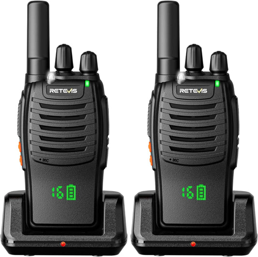 Retevis H777H 2-Radio Canadian GMRS License-Free Business Bundle (Pre-Programmed)