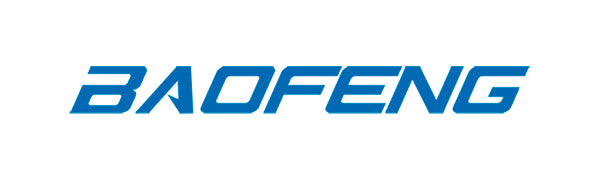 Blue BAOFENG brand logo on UV-82L amateur ham radio BF-TECH CA battery replacement