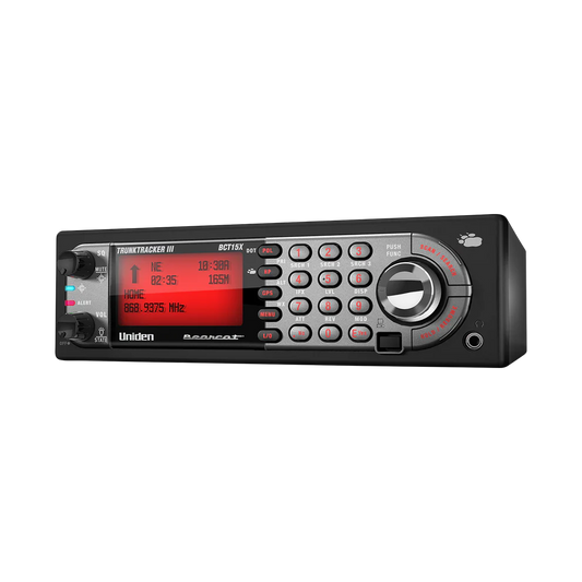 Uniden BCT15X Analog Trunking Mobile Scanner with BearTracker