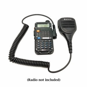 Heavy duty platinum series speaker mic with external speaker-microphone for Wouxun Baofeng TYT radios