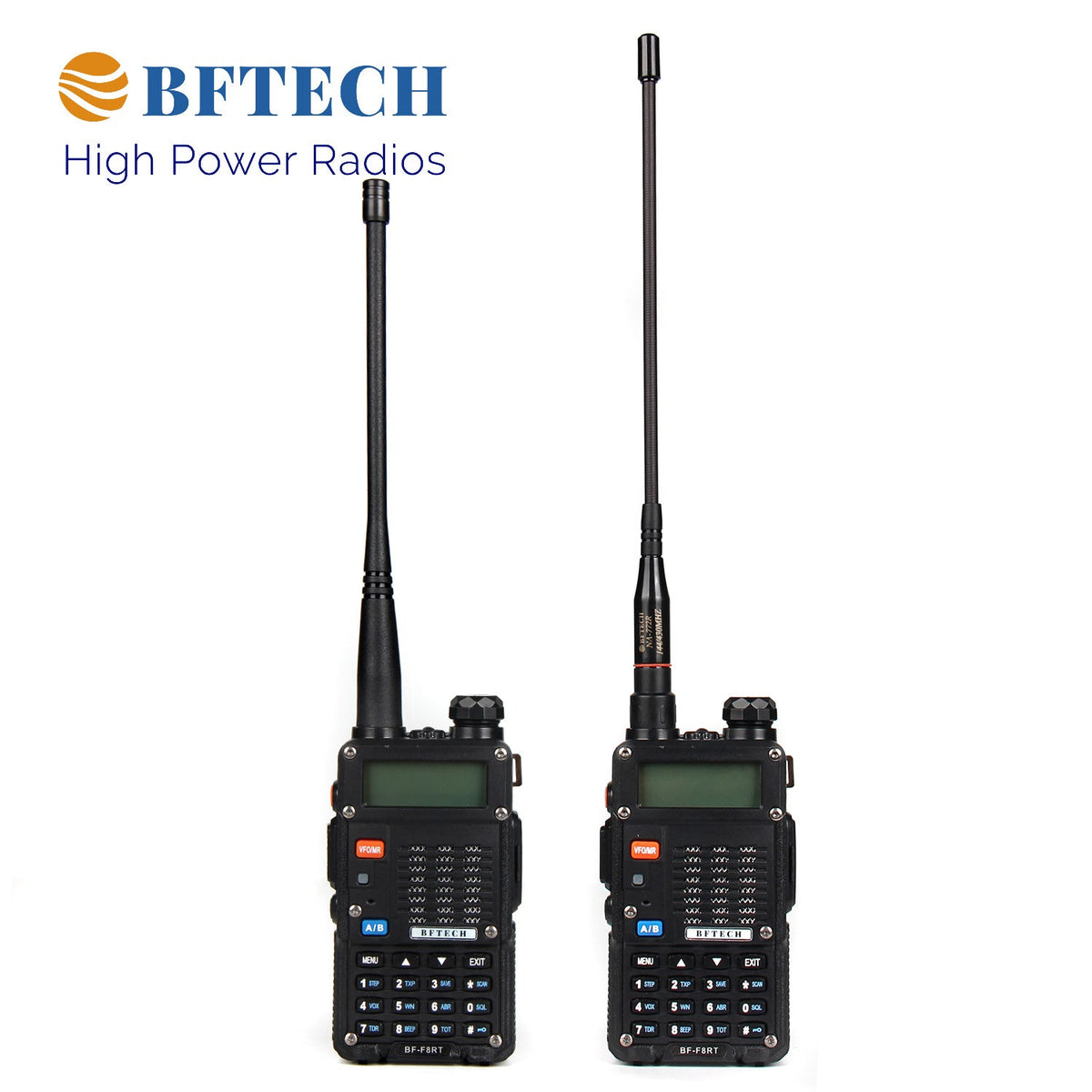BF-TECH CA BF-F8RT 8W Dual-Band Amateur Ham Radio (2-Pack)