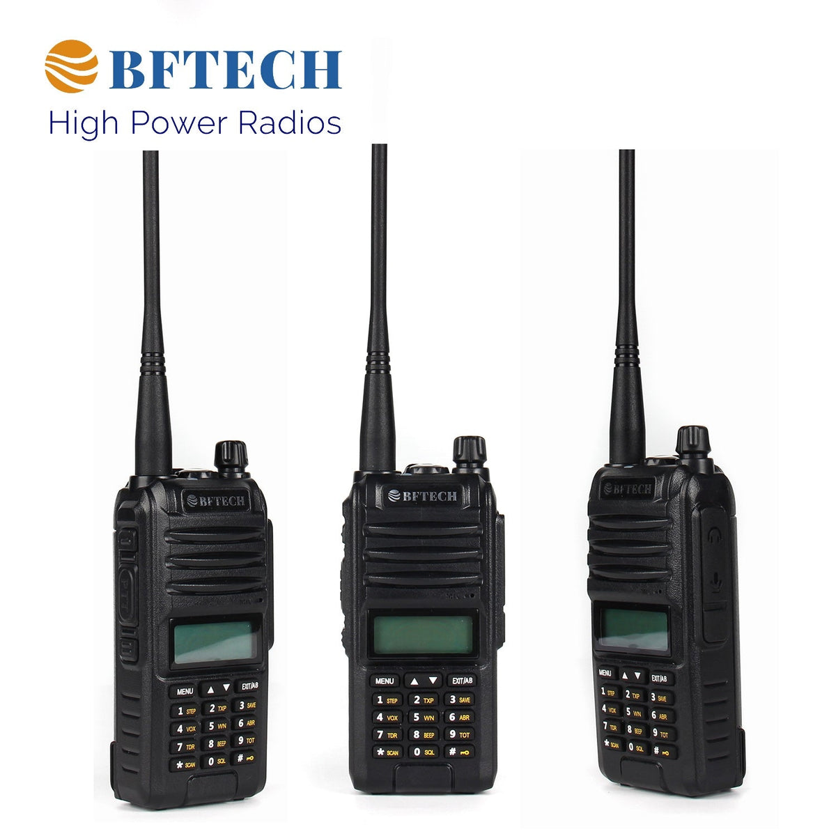 BF-TECH CA BF-F8X3 8W Tri-Band VHF/1.25M/UHF Amateur Ham Radio