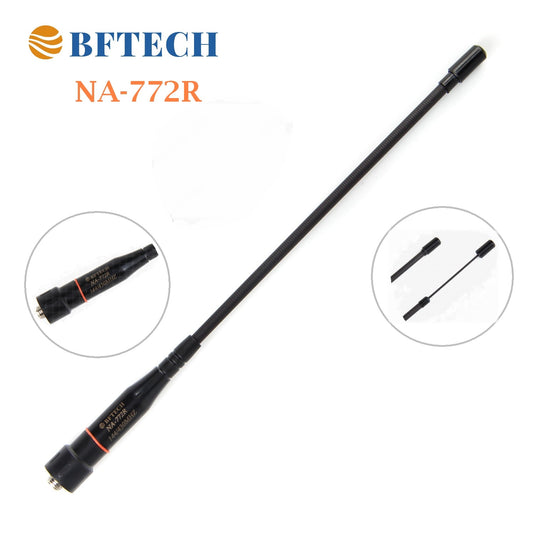 BF-TECH CA NA-772R 14" Telescopic Dual-Band Handheld Antenna (SMA-Female)