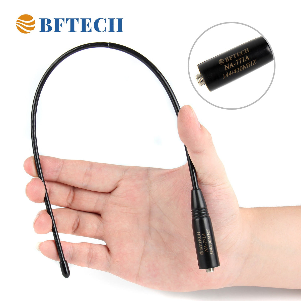 BF-TECH CA NA-771 15.6" Flexible Dual-Band Handheld Antenna (SMA-Female)