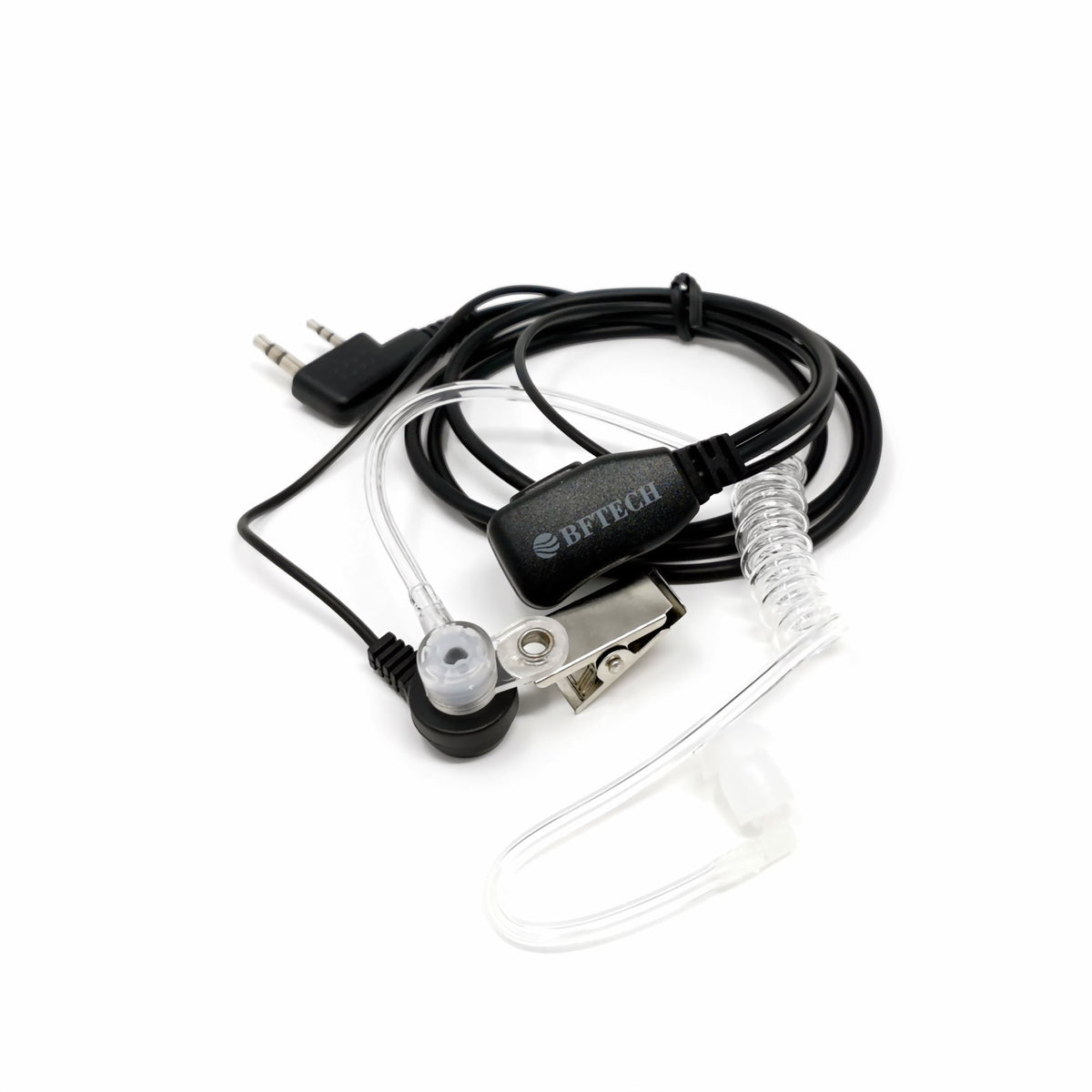 BF-TECH CA HP1000 Covert Acoustic Tube Surveillance Earpiece Headset (K1 2-Pin)