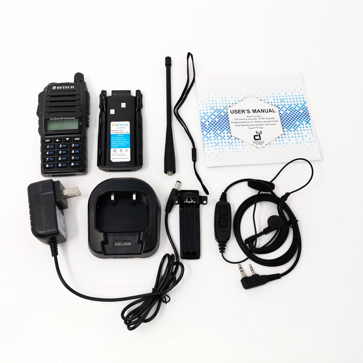 BF-TECH CA UV-82RT 8W High-Power Dual-Band Amateur Ham Radio