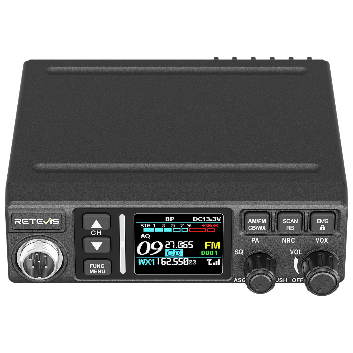 Retevis MB3B Dual-Mode AM/FM CB Radio with NRC Noise Reduction