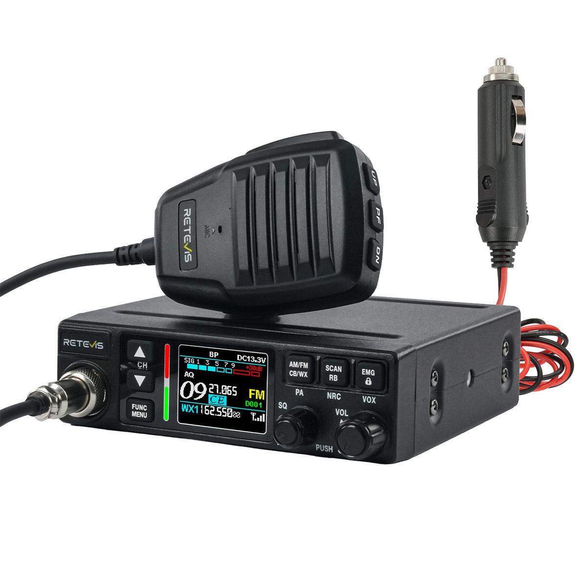 Retevis MB3B Dual-Mode AM/FM CB Radio with NRC Noise Reduction