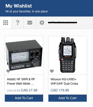 Find It, Save It, Share It - WishList