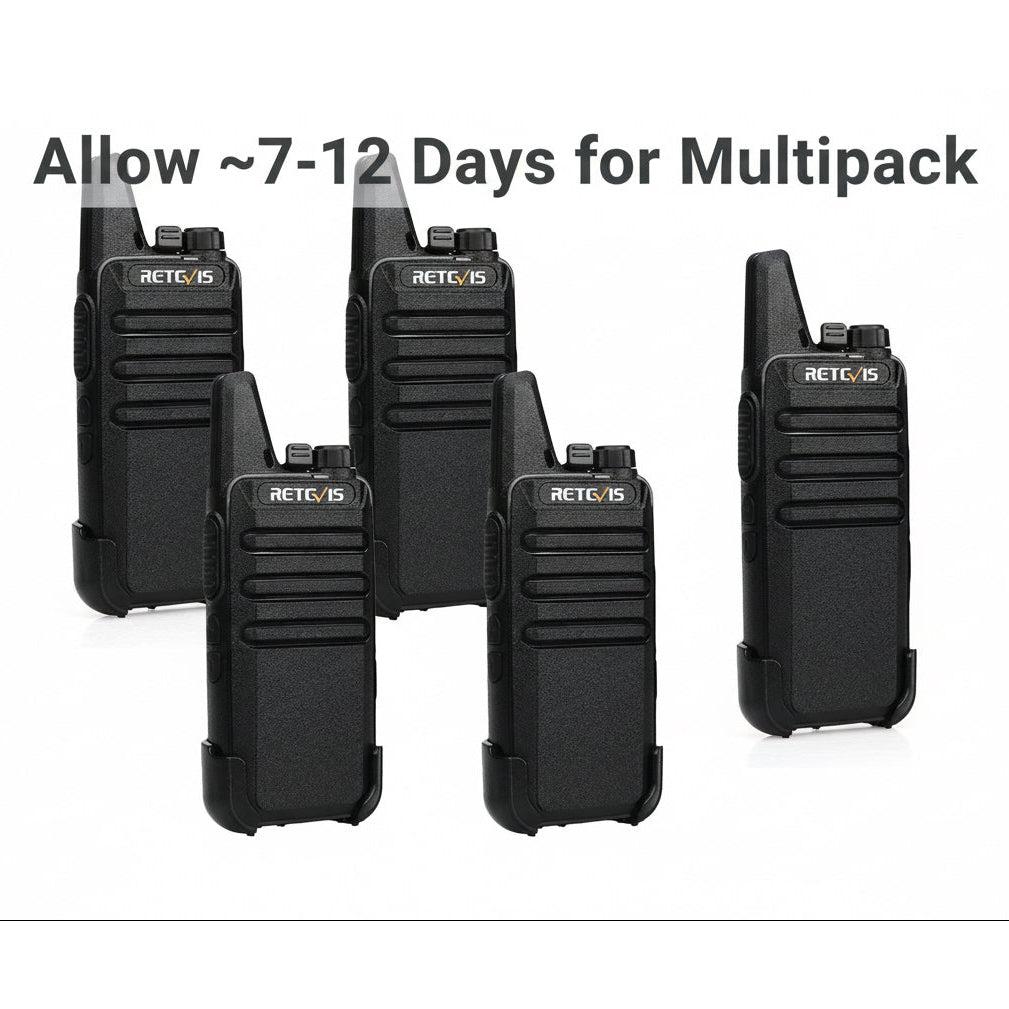 Retevis RT22 Mini Compact FRS Business Radio (2 Pack)
