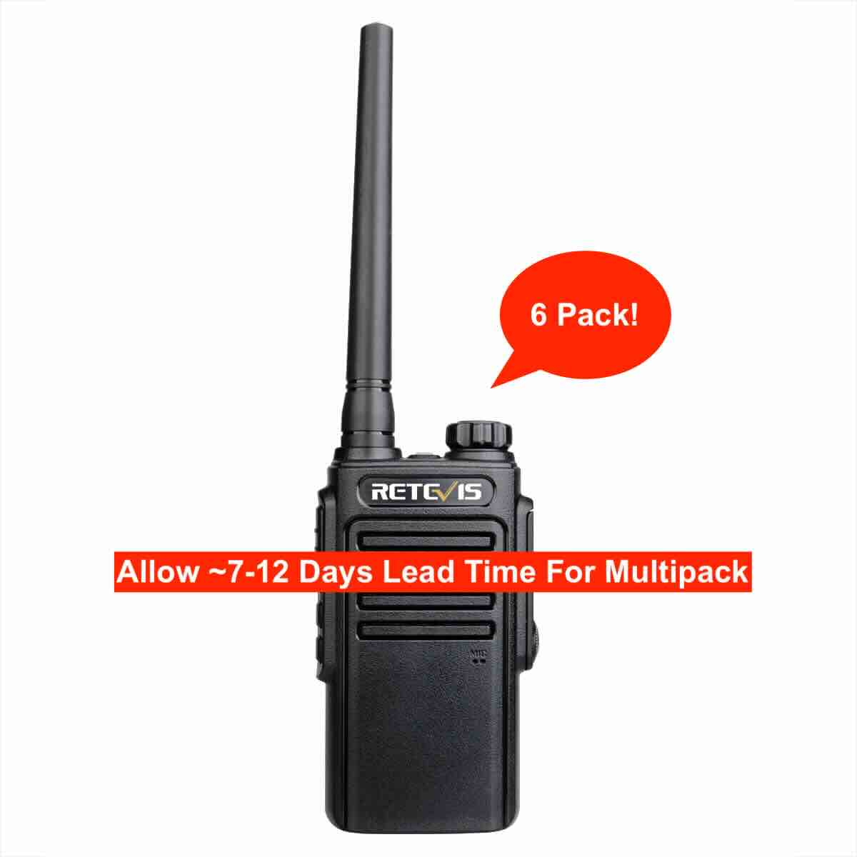 Retevis RT47 Rugged IP67 Waterproof FRS / GMRS Business Radio (License-Free)