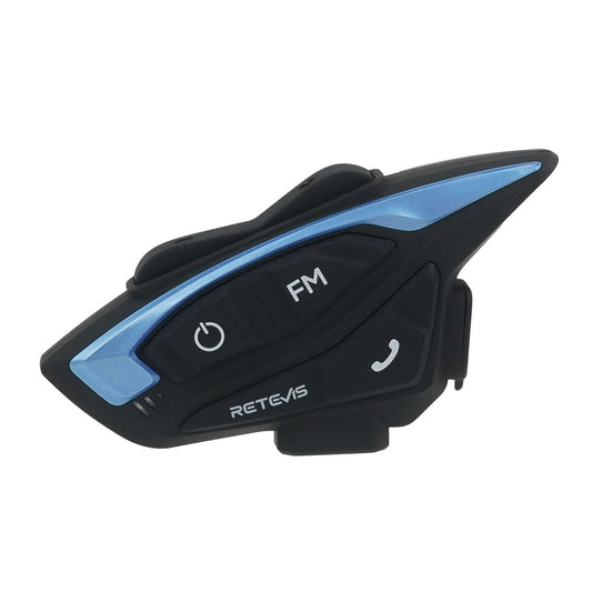 Retevis EzTalk 3A Motorcycle Bluetooth Helmet Intercom System (2-Pack)