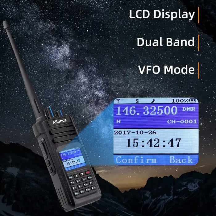 Ailunce HD1 Dual Band IP67 Waterproof Digital DMR Amateur