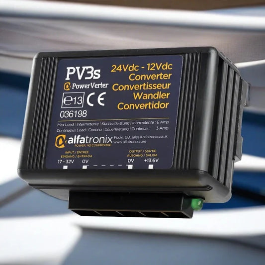 Black Alfatonix PV3s converter.