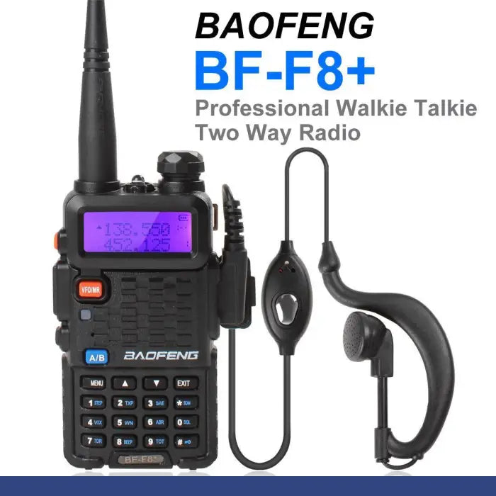 Baofeng BF - F8 + Dual Band Amateur Ham Radio