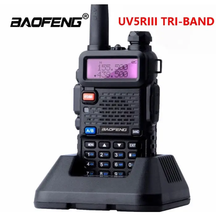 Baofeng UV-5R III Tri-Band Amateur Ham Radio 144 / 220 / 440