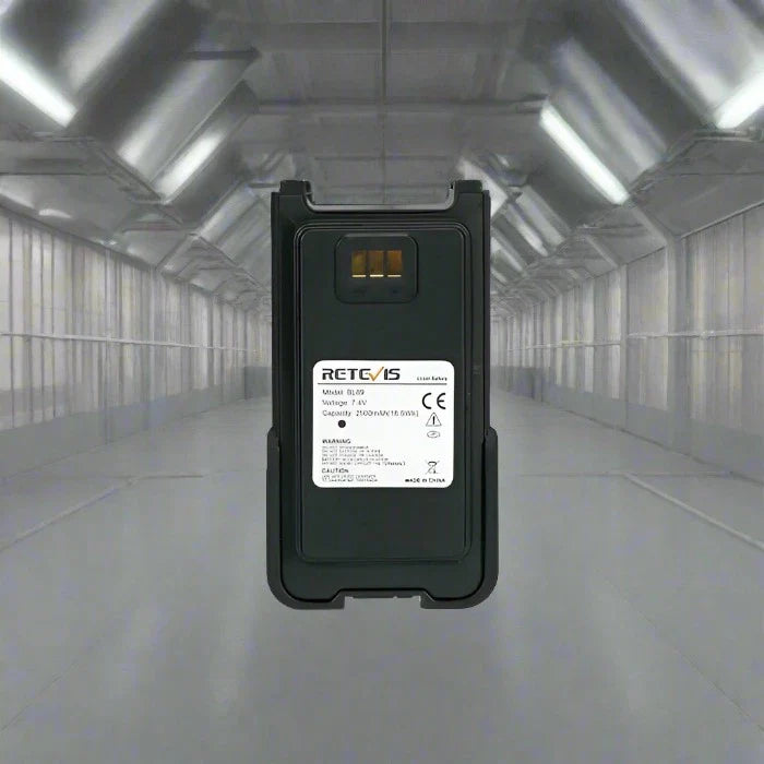 Black battery pack.