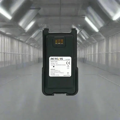 Black battery pack.