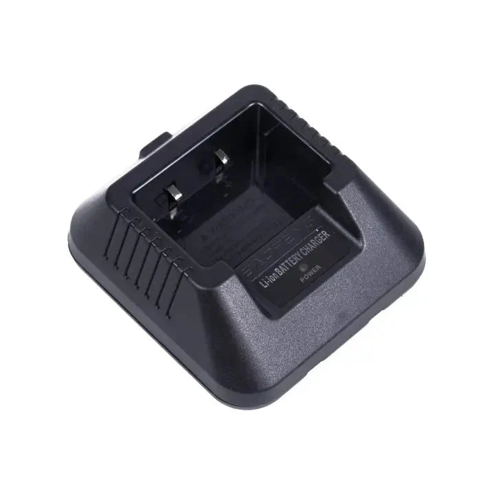 Black Li-ion battery charger for two-way radios