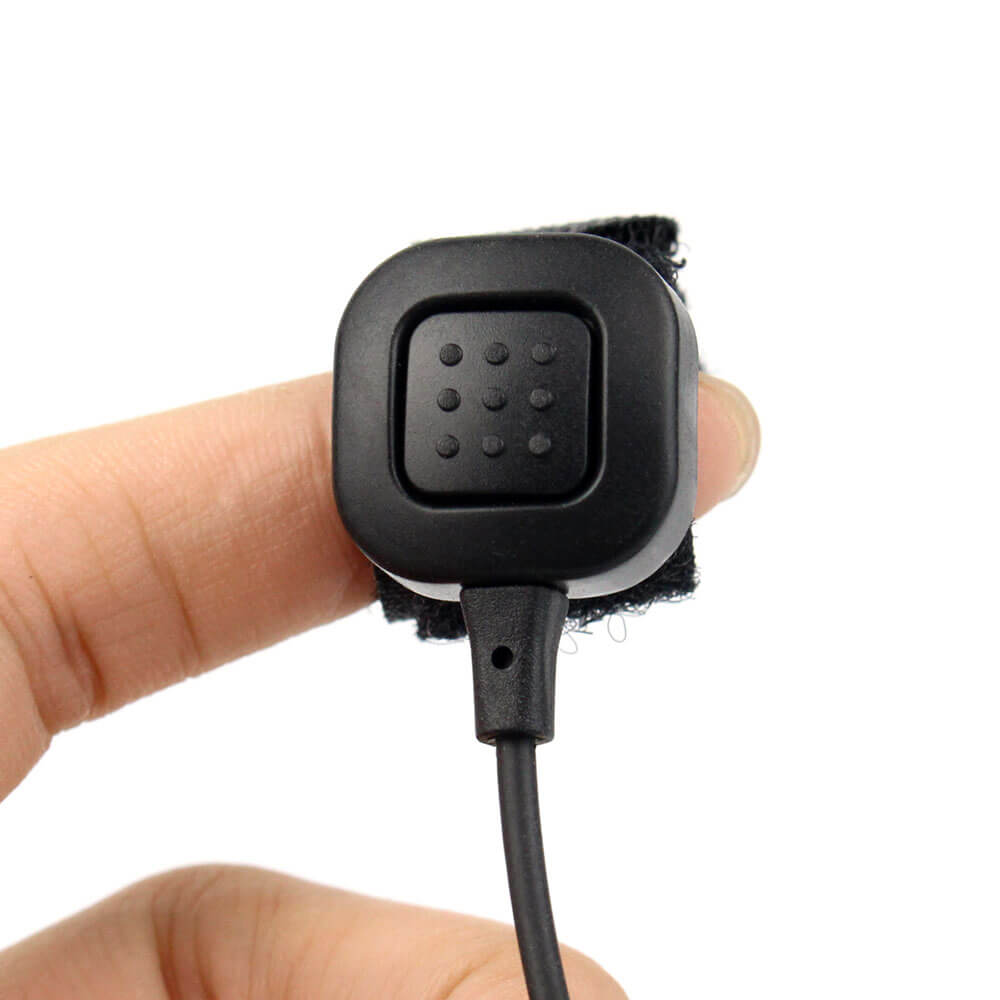 Retevis ETK002 Premium Adjustable Throat Mic & Acoustic Tube Earpiece (K1 2-Pin)